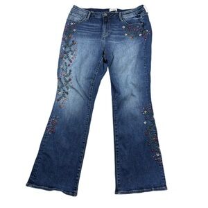 Driftwood Kelly Embroidered Jeans size 16 31”